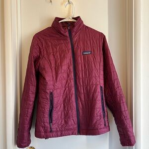Patagonia Women's Nano Puff Jacket Maroon